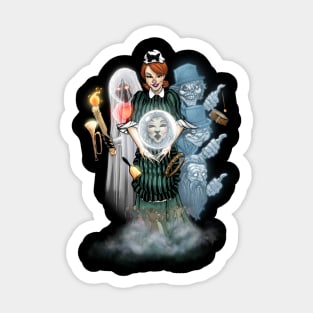 grim grinning ghost Sticker